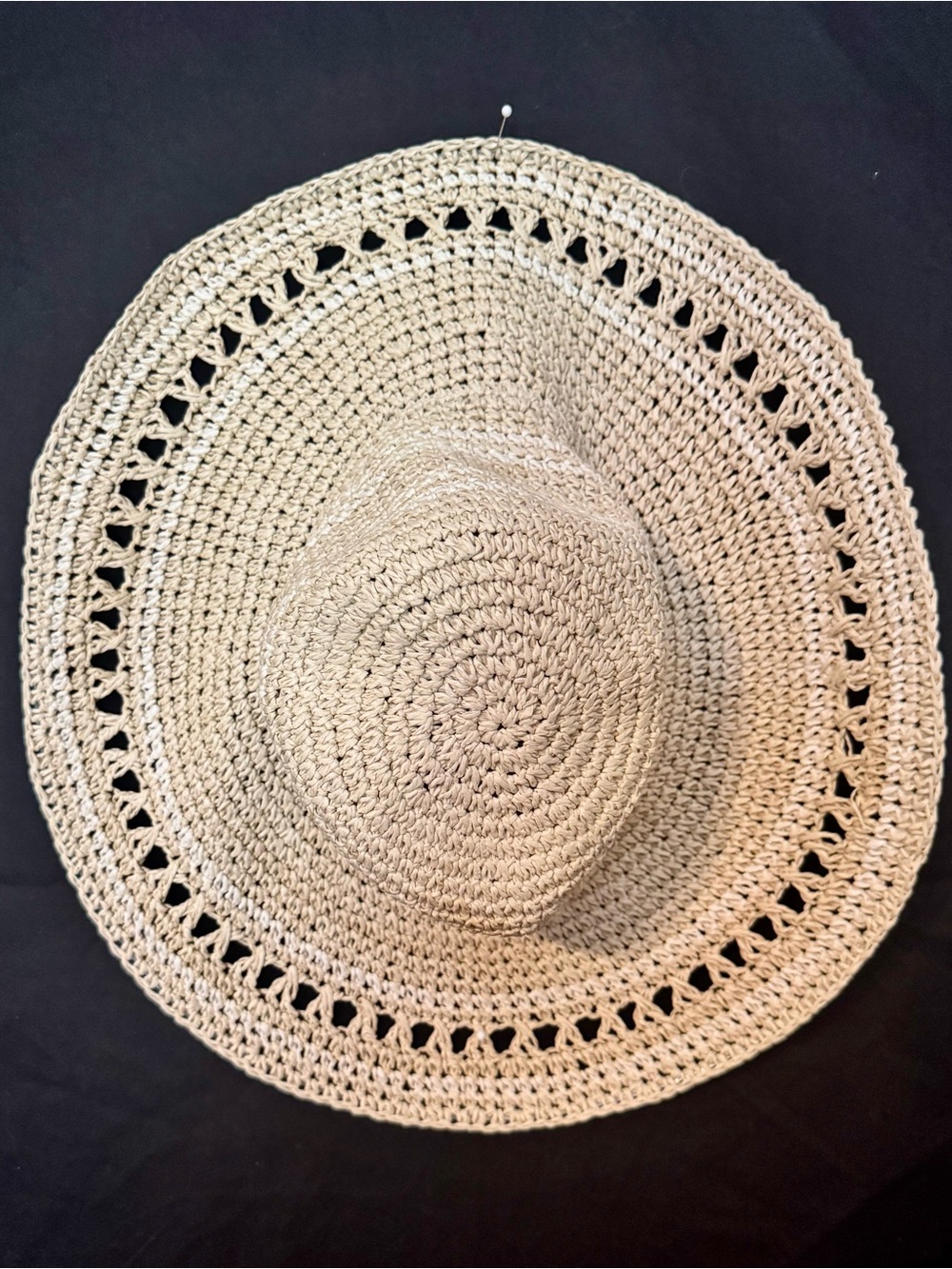 Woven Straw Sun Hat - Natural